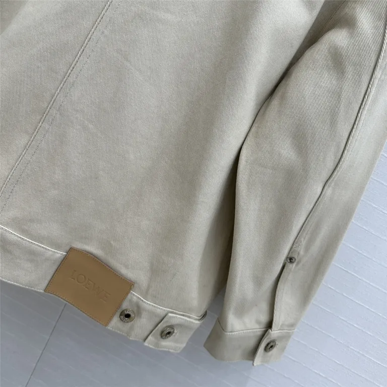 Loewe corduroy lapel barn coat